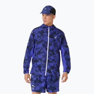 Dámska bežecká bunda ASICS Fujitrail Packable cobalt burst/indigo blue/cream