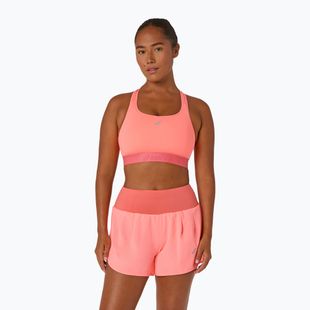 Fitness podprsenka ASICS Road Compression sun coral