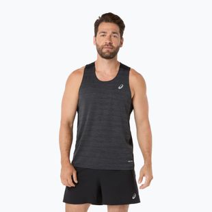 Pánske bežecké tričko ASICS Road Singlet performance black