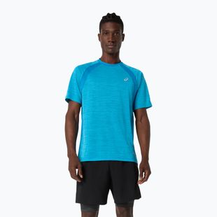 Pánske bežecké tričko ASICS Road Aegean Blue