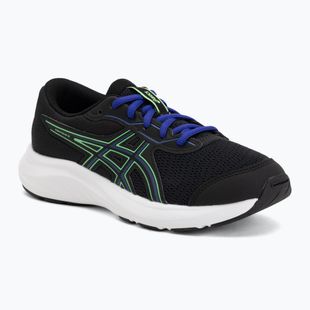 Detské bežecké topánky ASICS Contend 9 GS black/vital green