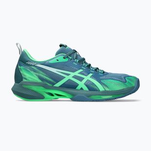 Pánske padelové topánky Asics Sonicmash FF saba blue/vital green