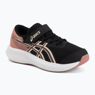 Detské bežecké topánky ASICS Patriot 14 PS black/pearl pink
