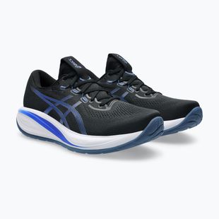 Pánske bežecké topánky ASICS Gel-Cumulus 28 black/neon blue