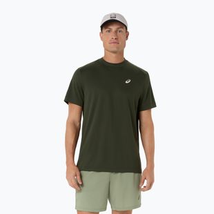 Pánske tenisové tričko ASICS Court Top vintage khaki