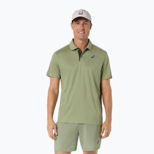 Pánske polo tričko ASICS Court Polo khaki green