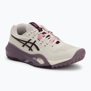 Dámske tenisové topánky ASICS Gel-Resolution X soft oat/dark aubergine