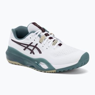 Pánske tenisové topánky ASICS Gel-Resolution X white/dark aubergine