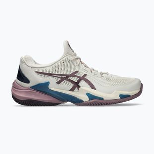 Dámske tenisové topánky ASICS Court FF 3 Clay soft oat/dusty mauve