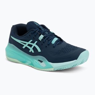 Pánske tenisové topánky ASICS Gel-Resolution X Clay night sky/illuminate mint