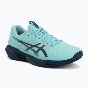 Pánske tenisové topánky ASICS Solution Speed FF 4 Clay illuminate mint/night sky