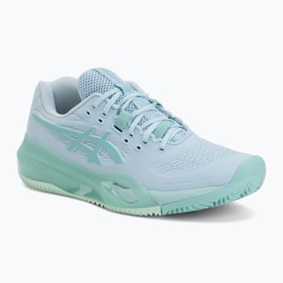 Dámske tenisové topánky ASICS Gel-Resolution X Clay light blue/oasis green