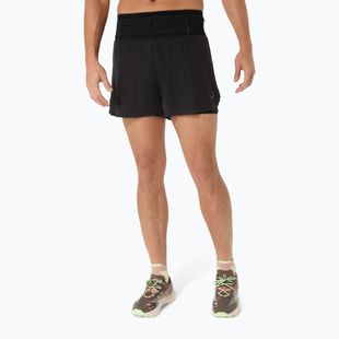 Pánske bežecké šortky ASICS Fujitrail Elite performance black
