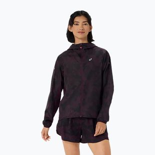 Dámska bežecká bunda Asics Fujitrail Packable Jacket dark aubergine