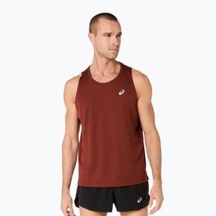 Pánske bežecké tričko ASICS Core Singlet singed red