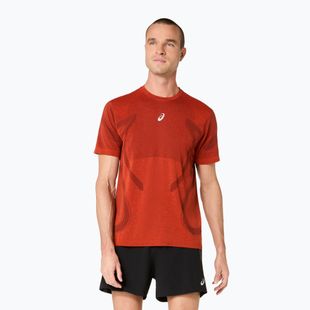 Pánske bežecké tričko ASICS Road Seamless Top singed red