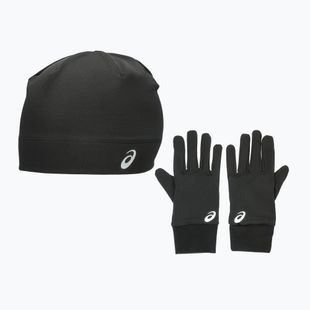 Čiapka + rukavice ASICS Winter Pack performance black