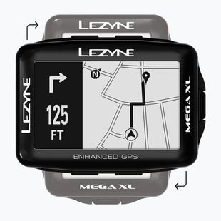 LEZYNE MEGA XL GPS HRSC Naložená súprava cyklopočítača so srdcovým pásom + snímačom čierna LZN-1-GPS-MEGAXL-V204-HS