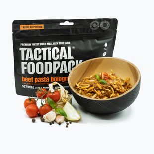 Mrazom sušené potraviny Tactical Foodpack Beef Pasta Bolognese 115 g