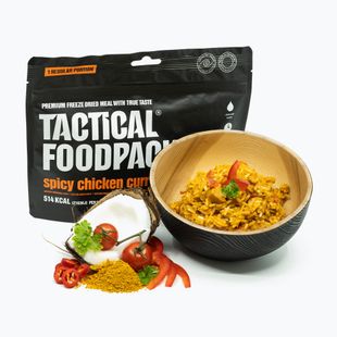 Mrazom sušené potraviny Tactical Foodpack Spicy Chicken Curry 120 g