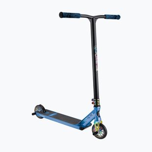 Detská freestylová kolobežka Globber Stunt GS 900 Deluxe black/neochrome blue