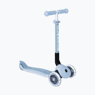 Globber Junior Skladacie svetlá Eco blueberry detská trojkolka kolobežka