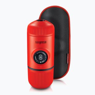 Prenosný kávovar Wacaco Nanopresso 80 ml + puzdro  lava red