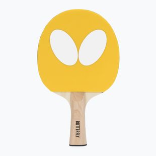 Pálka na stolný tenis Butterfly Logo yellow