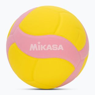 Volejbalová lopta Mikasa VS220W yellow/pink