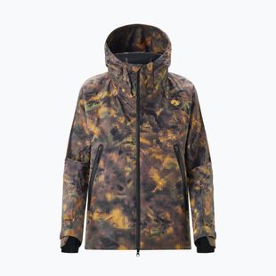 Pánska lyžiarska bunda Descente Brushed Lining coated leaves