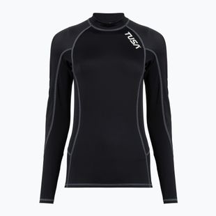 Dámske plavecké tričko longsleeve TUSA Black rashguard
