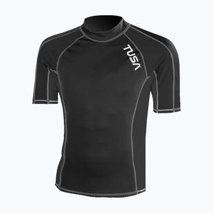 Pánske plavecké tričko TUSA Black rashguard