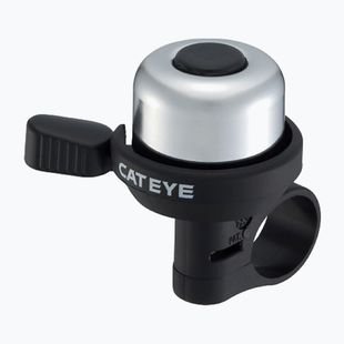 Zvonček na bicykel CatEye PB-1000 hliníkový strieborný