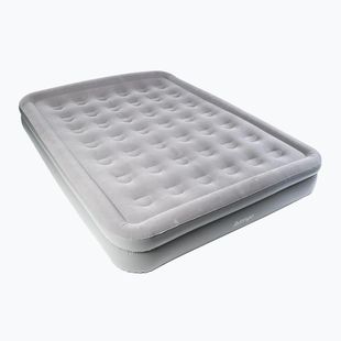 Nafukovací matrac Vango Hi Rise Double Flocked Airbed nocturne grey