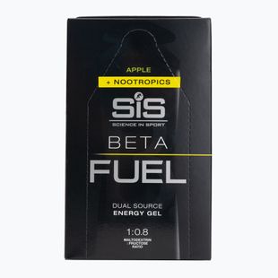 Sada energetických gélov Science in Sport Beta Fuel Energy + Nootropics 6 x 60 ml apple