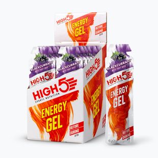 Energetický gél HIGH5 Energy 40 g čierna ríbezľa