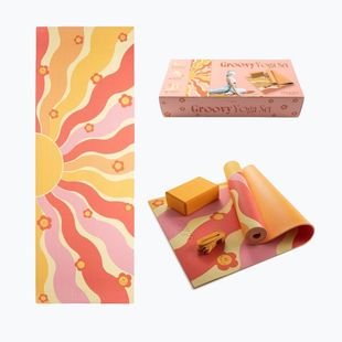 Súprava na jogu Myga Groovy Yoga Set yellow