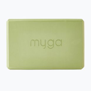 Joga blok Myga Foam Block green