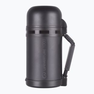 Vákuová banka Lifeventure TiV Widemouth 1000 ml tmavo šedá