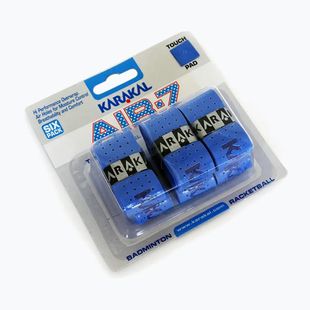 Omotávky na squash Karakal Air 7 Overwrap Grip 6 pack blue