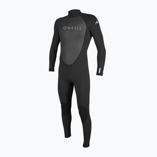 Detský plavecký neoprén O'Neill Youth Reactor-2 5/3 mm Back Zip Full black