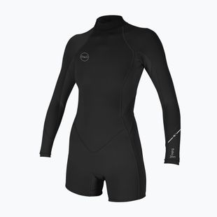 Dámsky plavecký neoprén O'Neill Bahia 2/1 mm Back Zip Spring black/black/black