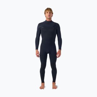 Pánsky plavecký neoprén  O'Neill Hyperfreak 5/4+ mm Chest Zip Full black/black