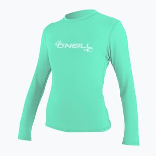 Dámske plavecké tričko s dlhým rukávom O'Neill Basic Skins Sun Shirt light aqua
