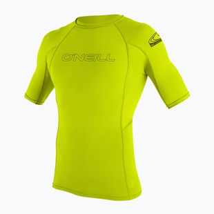 Detské plavecké tričko O'Neill Youth Basic Skins Rash Guard lime