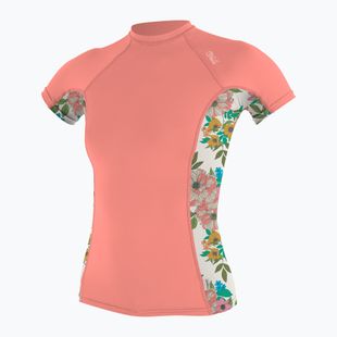 Dámske plavecké tričko O'Neill Side Print Rash Guard desert flower/cara floral