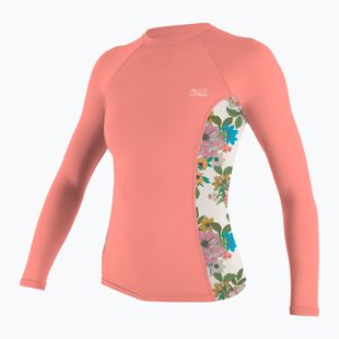 Dámske plavecké nohavice s dlhým rukávom O'Neill Side Print Rash Guard desert flower/cara floral