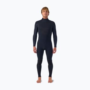 Pánsky plavecký neoprén  O'Neill Hyperfreak Fire 4/3+ mm Back Zip Full black/black