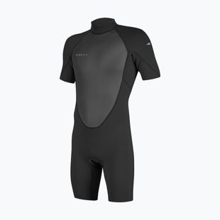 Pánsky plavecký neoprén O'Neill Reactor-2 2mm Back Zip SS Spring HJ5 black/black