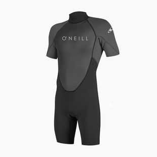 Pánsky plavecký neoprén O'Neill Reactor-2 2mm Back Zip SS Spring HJ5 black/graphite